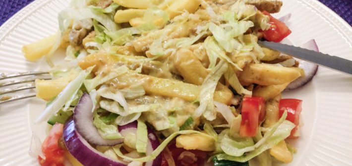 Vegan kapsalon