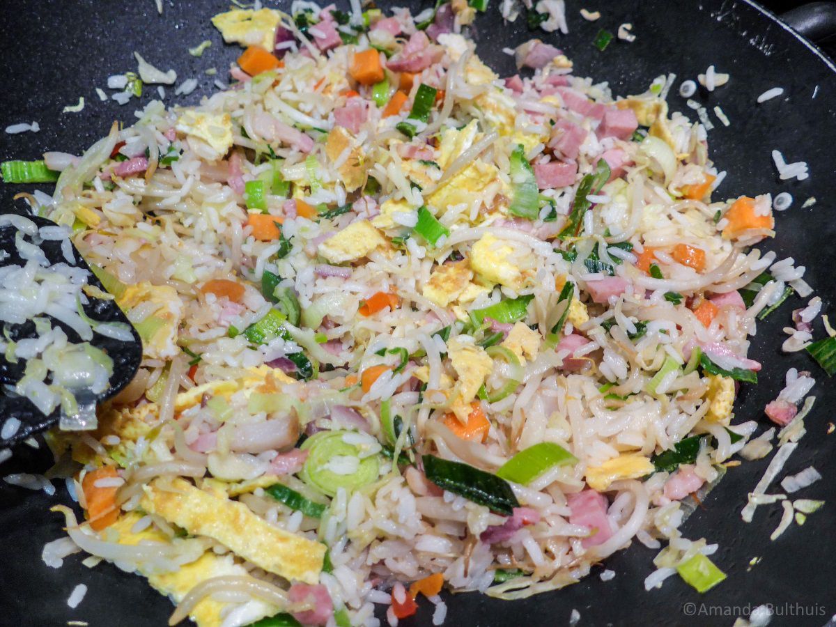 Mijn recept voor nasi goreng (inclusief vega-variant 