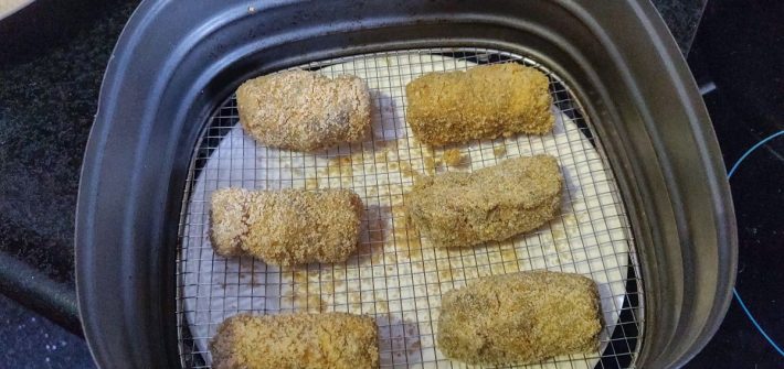 Champignonkroketten uit de Airfryer