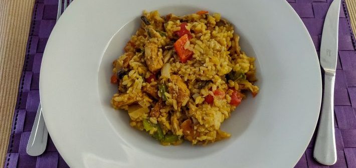 Vegetarische jambalaya