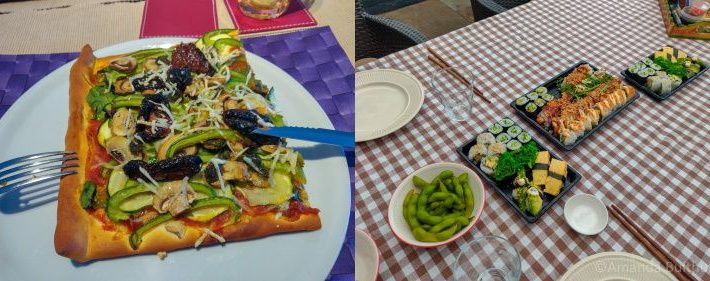 PIzza en sushi - week 16 -2020