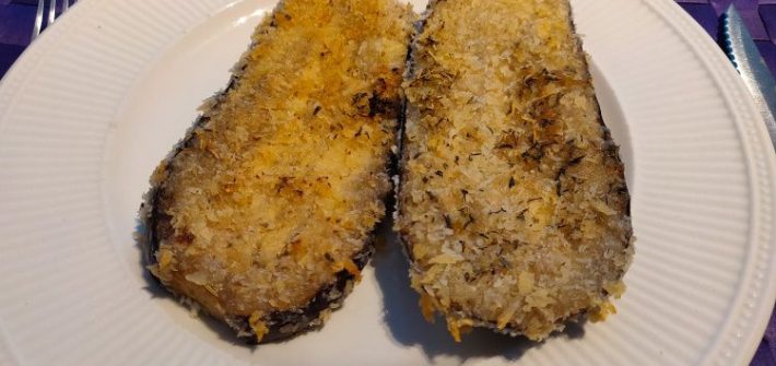 Aubergineschnitzels