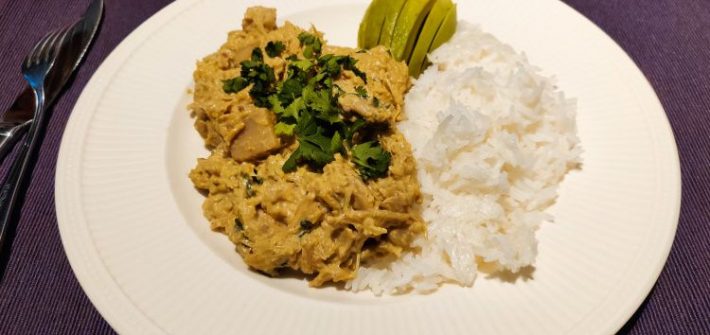 Vegan rendang van Jackfruit