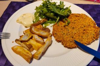 Vegan schnitzel - week 6 - 2022